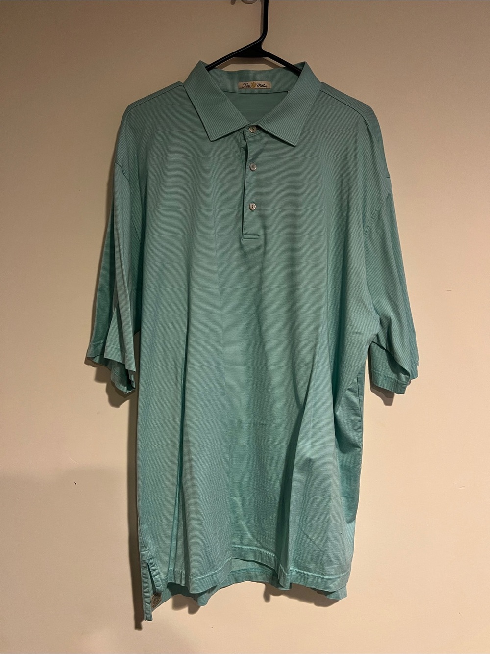 ♻️ Peter Millar Turquoise Polo